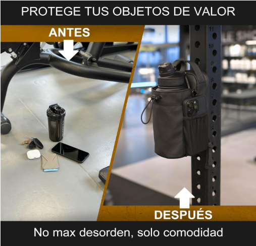 Bolso para Gym con imanes incluidos