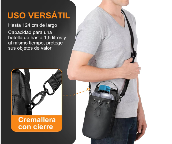 Bolso para Gym con imanes incluidos